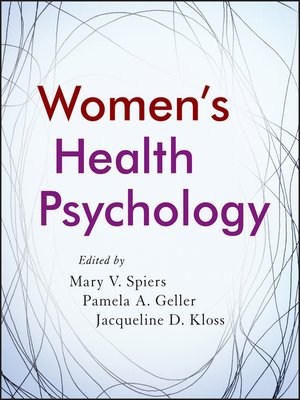 cover image of Women's Health Psychology